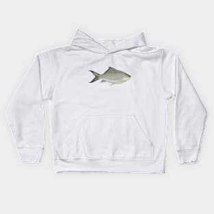 Osteochilus melanopleura Kids Hoodie